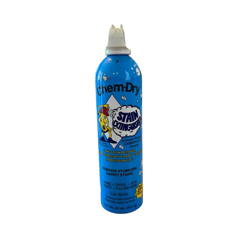 Vintage Chem-Dry Stain Extinguisher Carpet Cleaner 20oz RARE LARGE SIZE NEW